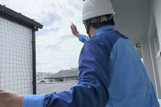 ハト飛来防止サービス