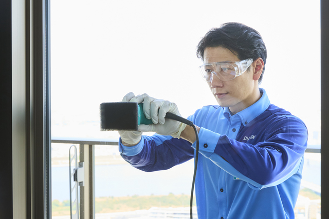 ガラスのダイヤ研磨サービス